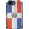 Dominican Republic Flag Distressed iPhone 16e Impact Case