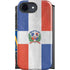 Dominican Republic Flag Distressed iPhone 16e Impact Case