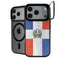 Dominican Republic Flag Distressed iPhone 18 Pro Kickstand Case