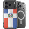 Dominican Republic Flag Distressed iPhone 18 Pro MagSafe Case
