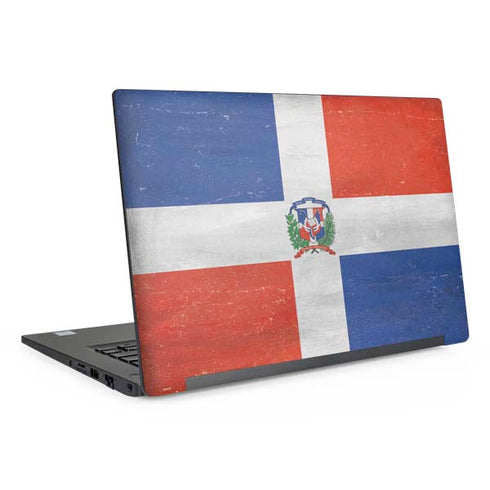 Dominican Republic Flag Distressed Dell Latitude Skin