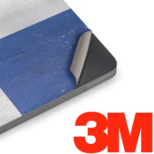 Dominican Republic Flag Distressed Apple MacBook Air Skin