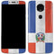 Dominican Republic Flag Distressed Moto E5 Plus Skin