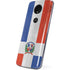 Dominican Republic Flag Distressed Moto E5 Plus Skin