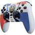 Dominican Republic Flag Distressed PS5 DualSense Edge Pro Controller Skin
