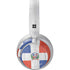 Dominican Republic Flag Distressed Surface Headphones Skin
