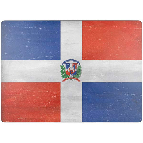 Dominican Republic Flag Distressed Surface Laptop 7 13.8in Skin