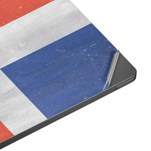 Dominican Republic Flag Distressed Surface Laptop 7 13.8in Skin