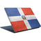 Dominican Republic Flag Distressed Surface Laptop Skin