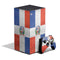 Dominican Republic Flag Distressed XBox Series X Digital Edition Bundle Skin