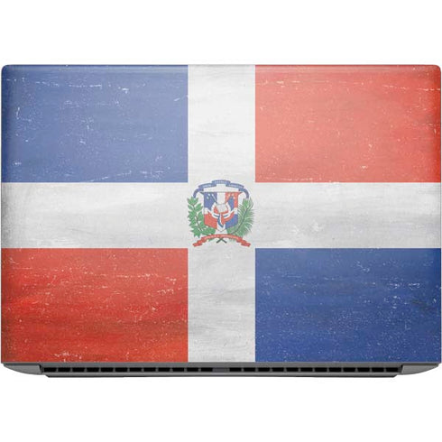 Dominican Republic Flag Distressed HP ZBook Fury 16 G10 Skin
