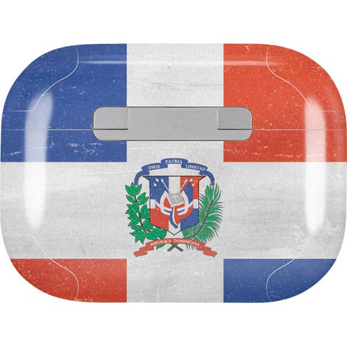 Dominican Republic Flag Faded AirPods Skins
