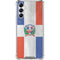 Dominican Republic Flag Faded Gabb Phone 4 Clear Case