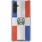 Dominican Republic Flag Faded Galaxy A17 Clear Case