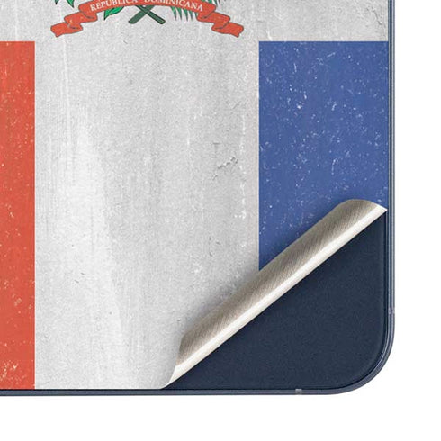 Dominican Republic Flag Faded Galaxy A35 5G Skin