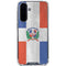 Dominican Republic Flag Faded Galaxy A36 5G Clear Case