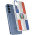 Dominican Republic Flag Faded Galaxy A55 5G Clear Case