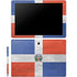 Dominican Republic Flag Faded Galaxy Book 12in Skin