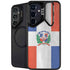 Dominican Republic Flag Faded Galaxy S24 FE Kickstand Case