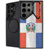 Dominican Republic Flag Faded Galaxy Cases