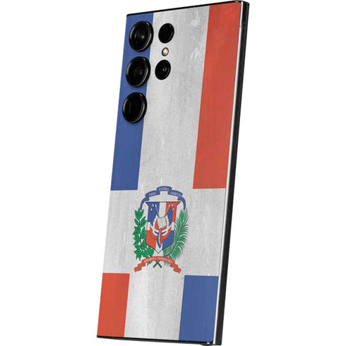 Dominican Republic Flag Faded Galaxy S25 Ultra Skin