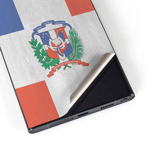 Dominican Republic Flag Faded Galaxy S25 Ultra Skin