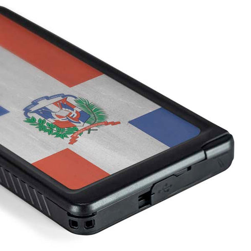 Dominican Republic Flag Faded Galaxy S24 Ultra Waterproof Case