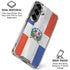 Dominican Republic Flag Faded Galaxy S26 Clear Case