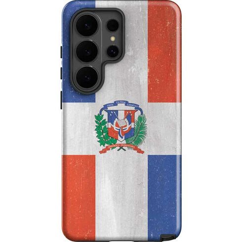 Dominican Republic Flag Faded Galaxy S26 Ultra Impact Case