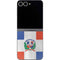 Dominican Republic Flag Faded Galaxy Z Flip6 Skin