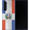 Dominican Republic Flag Faded Galaxy Z Fold6 Skin
