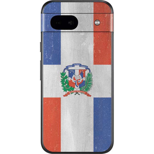 Dominican Republic Flag Faded Google Pixel 8a Skin