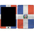 Dominican Republic Flag Faded iPad Skins
