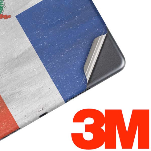 Dominican Republic Flag Faded iPad Skins