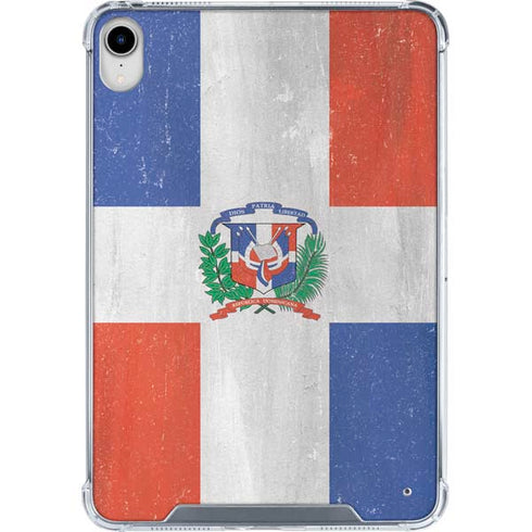 Dominican Republic Flag Faded iPad 11th Gen (2025) Clear Case