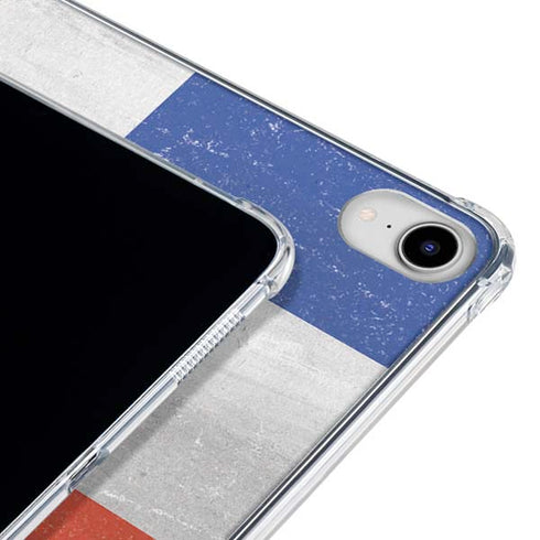 Dominican Republic Flag Faded iPad 11th Gen (2025) Clear Case