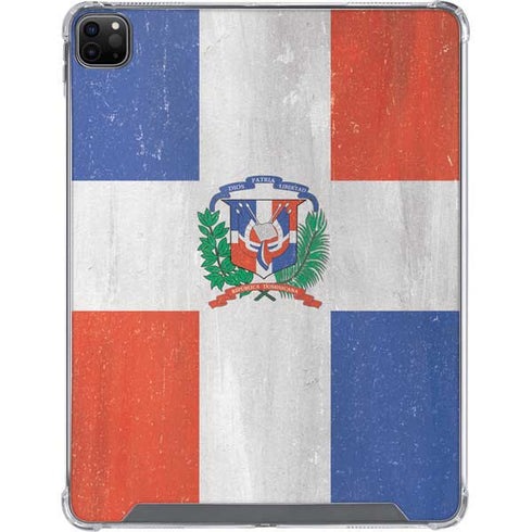 Dominican Republic Flag Faded iPad Cases
