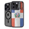 Dominican Republic Flag Faded iPhone 14 Pro Kickstand Case