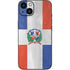 Dominican Republic Flag Faded iPhone 15 Skin