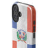 Dominican Republic Flag Faded iPhone 16 Impact Case