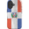 Dominican Republic Flag Faded iPhone 16 Plus Magsafe Impact Case