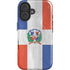 Dominican Republic Flag Faded iPhone 16 Plus Magsafe Impact Case