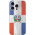 Dominican Republic Flag Faded iPhone 16 Pro Skin