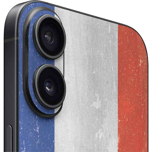 Dominican Republic Flag Faded iPhone 16 Skin