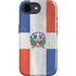 Dominican Republic Flag Faded iPhone 16e Impact Case
