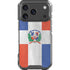 Dominican Republic Flag Faded iPhone 18 Pro Clear Case