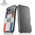 Dominican Republic Flag Faded iPhone 18 Pro Clear Case