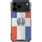 Dominican Republic Flag Faded iPhone 18 Pro Max Clear Case