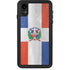 Dominican Republic Flag Faded iPhone Cases