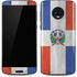 Dominican Republic Flag Faded Moto G6 Skin